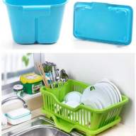 Подставка для посуды с режимом слива воды SM-KT001/BL