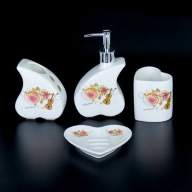 Набор для ванной из керамики ST-YU004-4 (4 предмета)