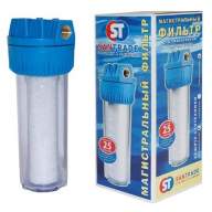 Магистральный усиленный фильтр для воды ST MF01211 1/2 дюйма с картриджем